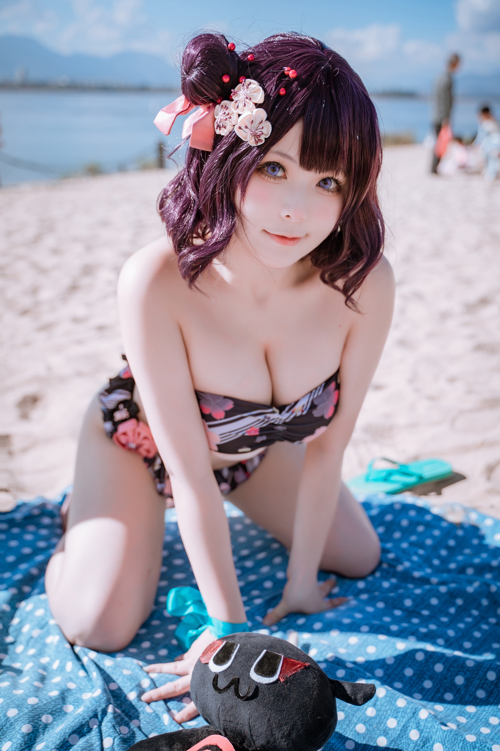 w百合欧皇子w 沙滩写真集 – 夏日泳装主题高清写真 [21P-173MB]插图6