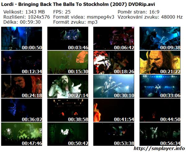 Lordi - Bringing Back The Balls To Stockholm (2007)