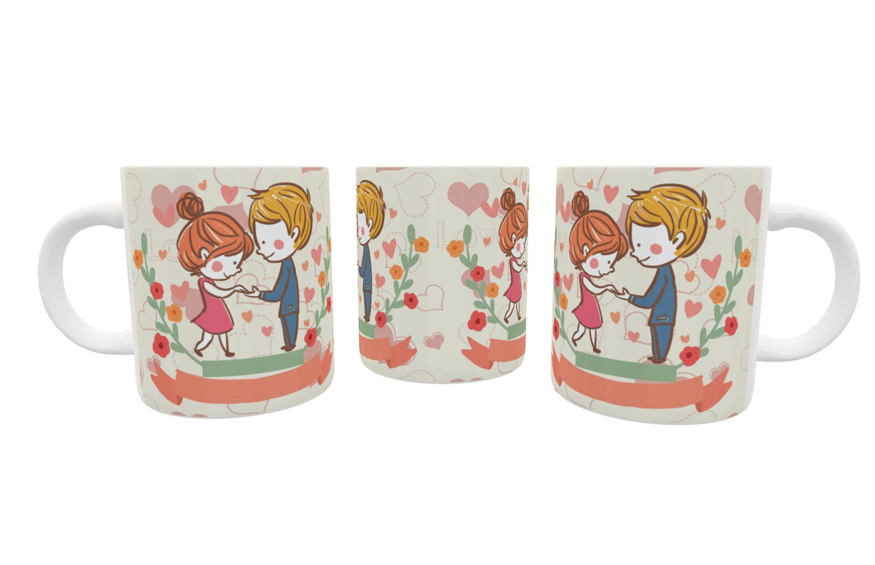 Caneca Personalizada Casamento Modelo 06