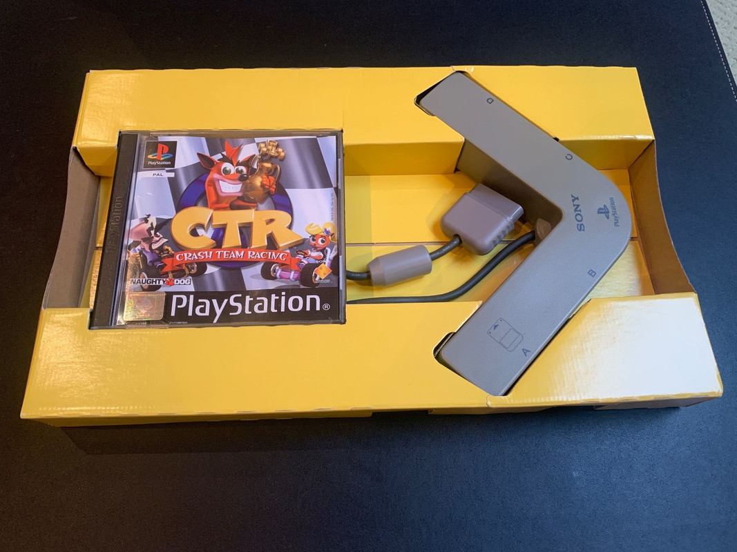 Question pack Crash Team Racing CTR avec Multitap 3