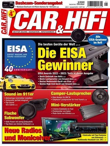 Cover: Car und Hifi Magazin No 05 September-Oktober 2022