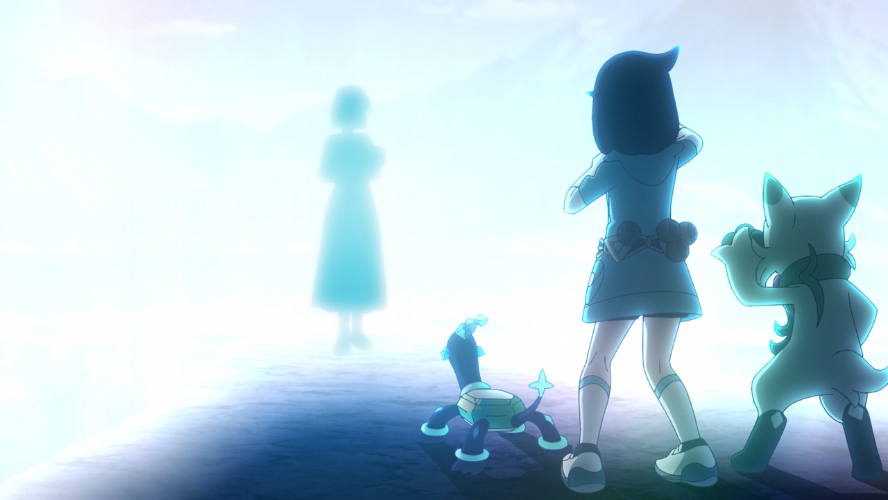 The Rising Volt Tacklers meeting Rystal at the Crystal Pool