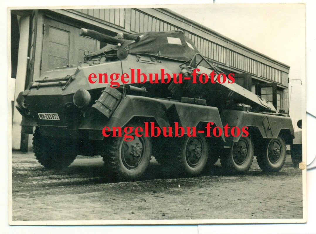 FOTO - SdKfz 231 - PANZERSPÄHWAGEN - Panzer-Aufkl.Abt.7 - WH-283