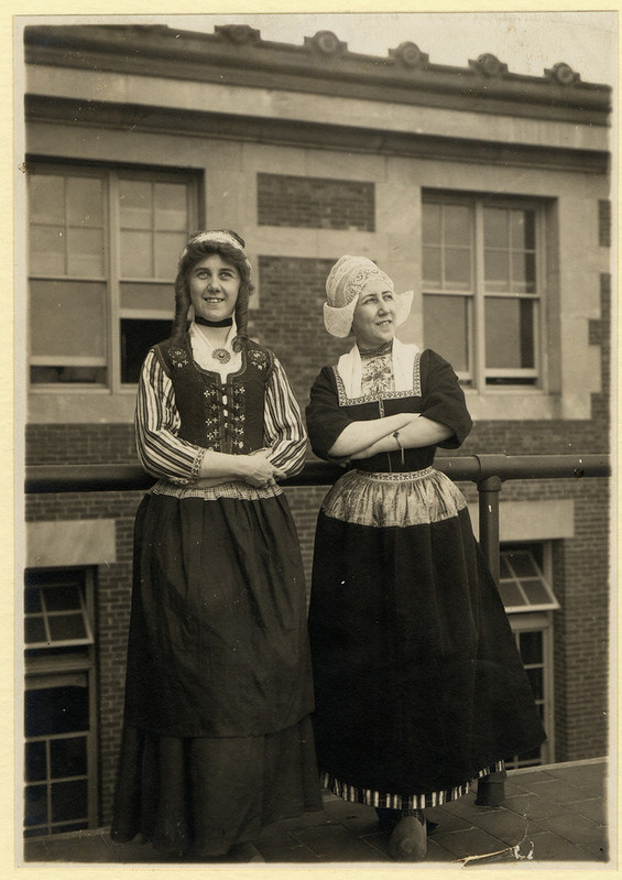 Two Young Ladies from the Netherlands