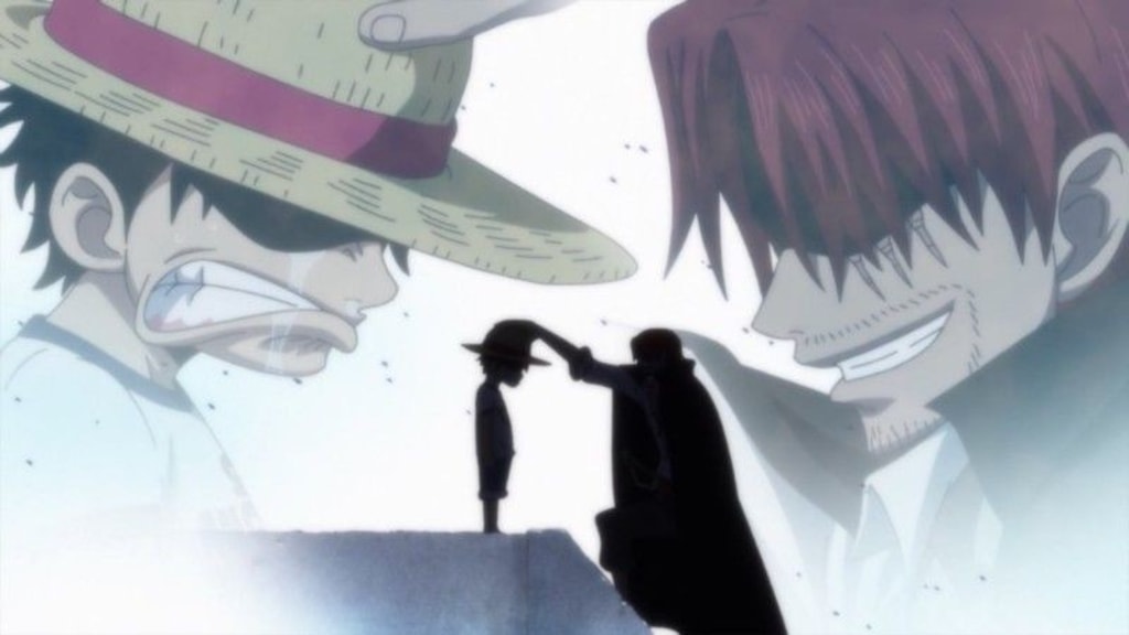 One Piece Shanks and Luffy