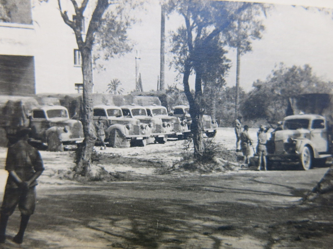 WKII Afrikakorps Rommel Luftwaffe Ford V3000S Vi