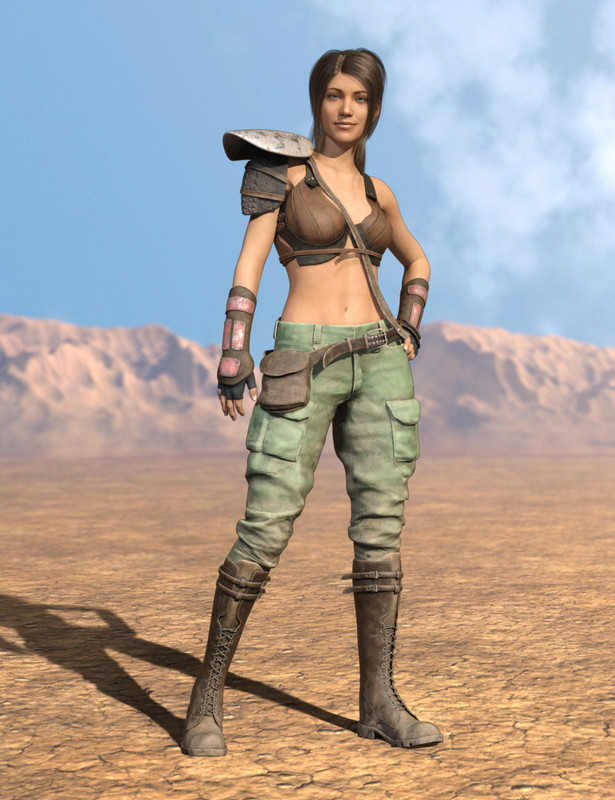 Bandit Sarah Outfit for Genesis 8 Females