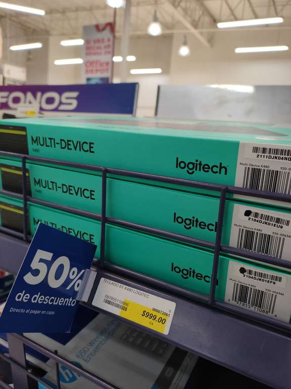 Office Depot: Teclado Logitech K480 
