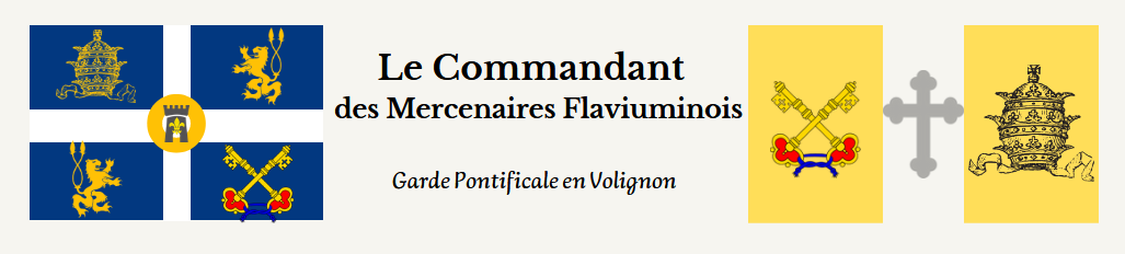 Entête des lettres de monsieur le Commandant des Mercenaires