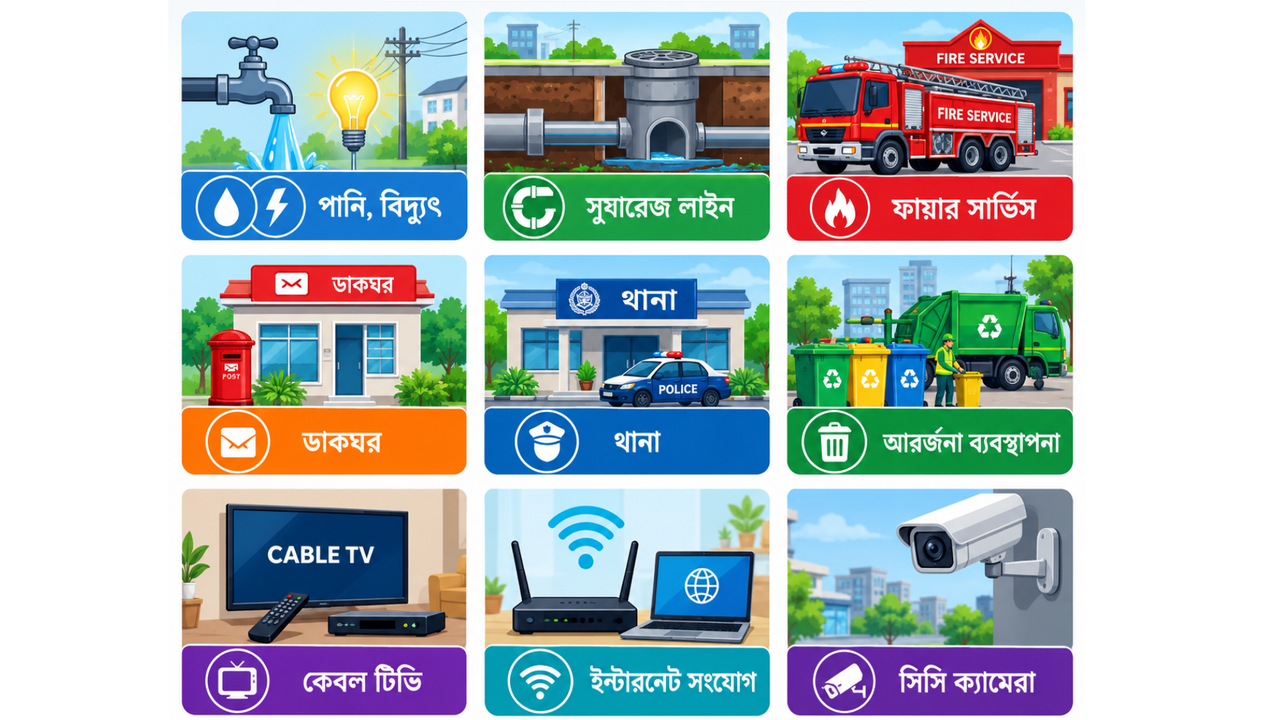ইউটিলিটি সুবিধা