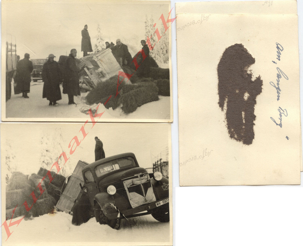 Fotos Gebirgsjäger Reg.139 Norwegen Beute LKW VO