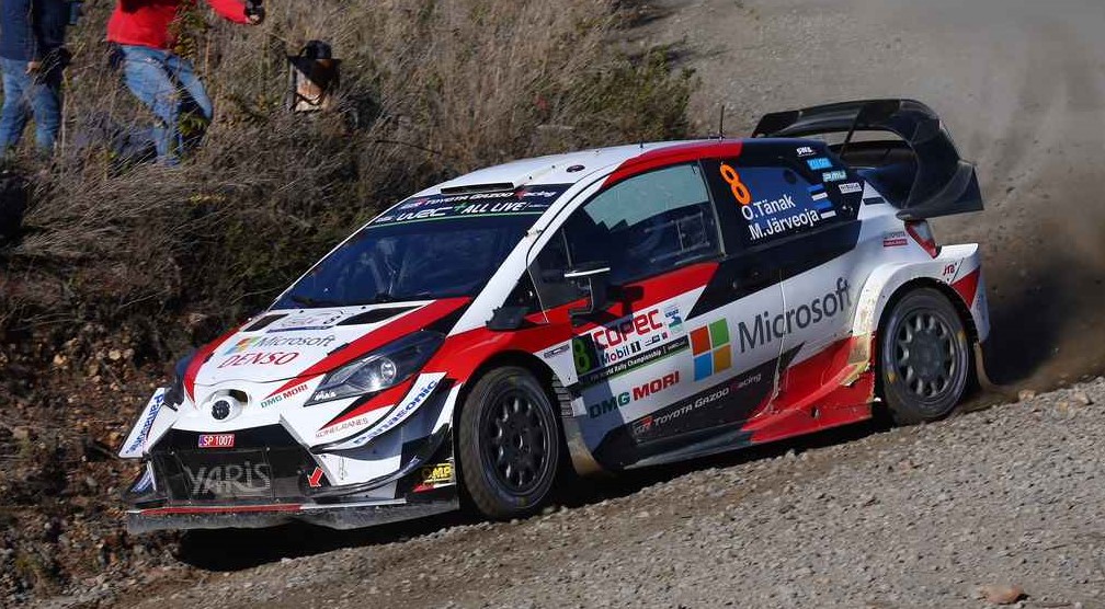 Toyota-Yaris WRC (2019 Tanak КК2, КЧ1)