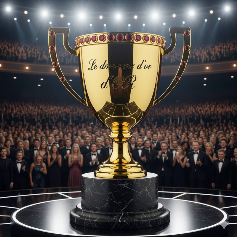 Trophée DONNEUR d'Or d'Or