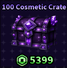100 Cosmetic Crate