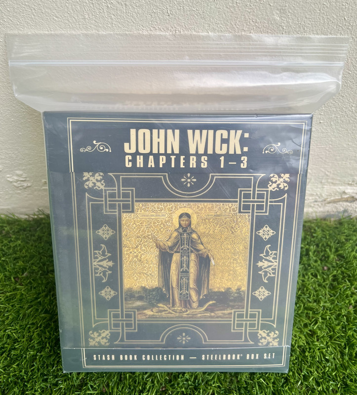 John wick 3 steelbook stash store box