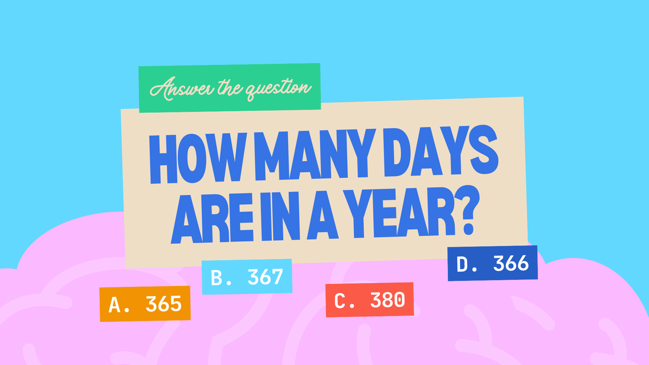 Blue Illustrated Trivia Quiz Presentation