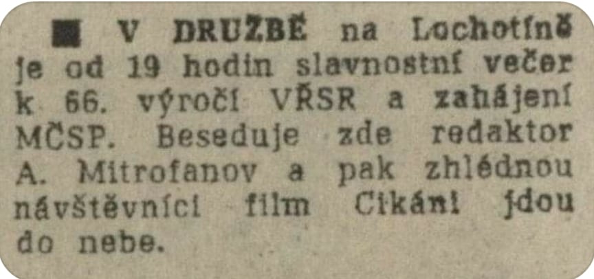 Co moderoval Mitrofanov Saša