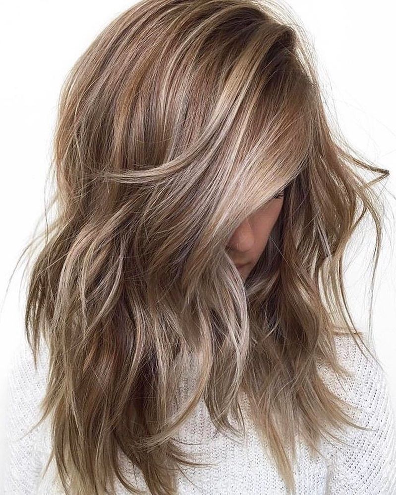 Ash Blonde with red undertone