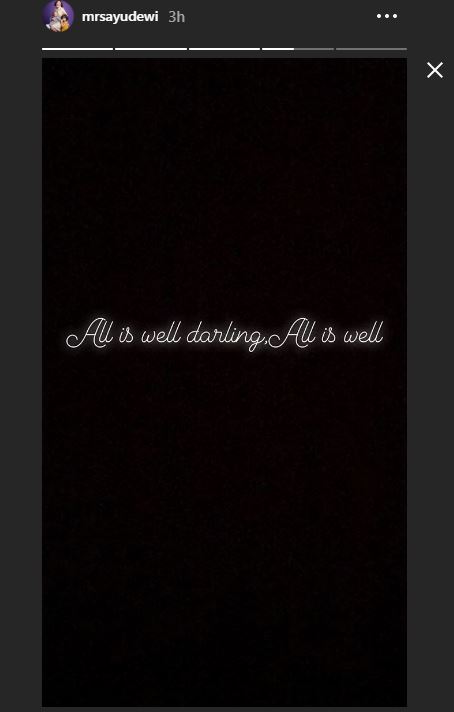 Insta Story Ayu Dewi