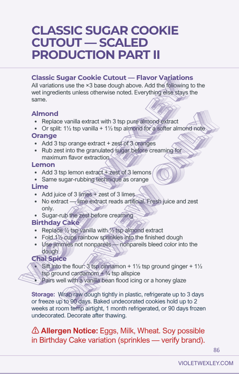 Cookie Book preview page 6
