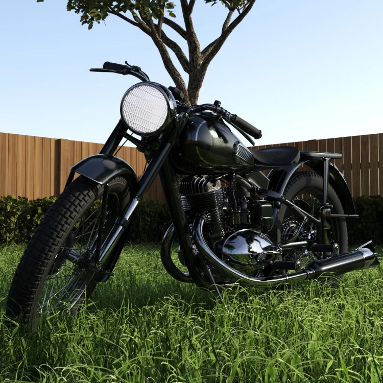 1949 IZH Motorcycle