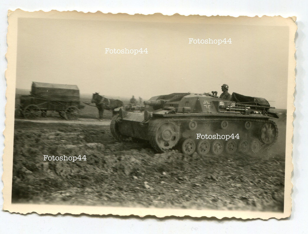 Foto Russland , Sturmgeschütz , Panzer , Stug. H