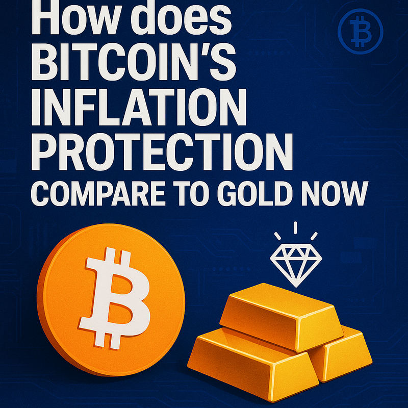 How does Bitcoin’s inflation protection compare to gold now