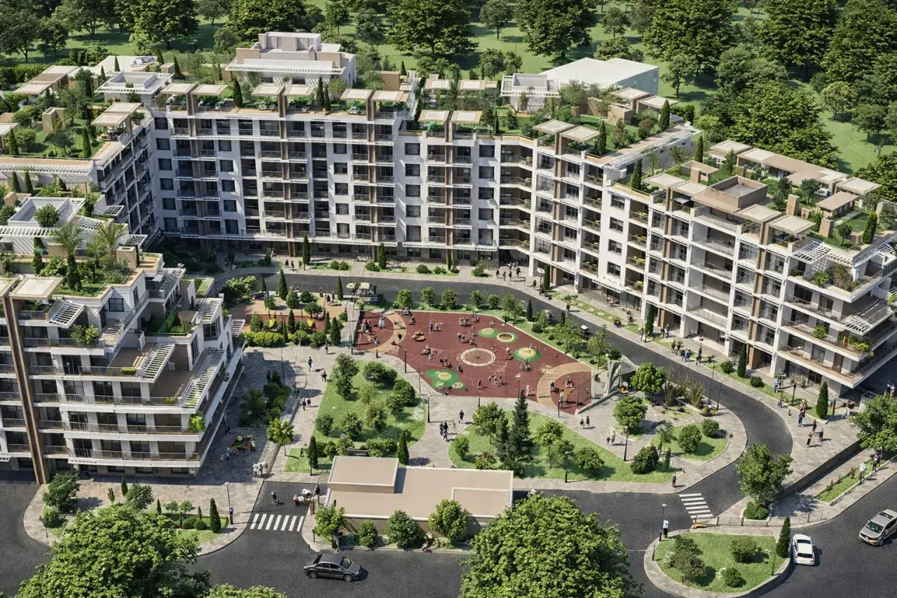 ЖК Marinist Residence — фасад жилого комплекса у моря в Одессе