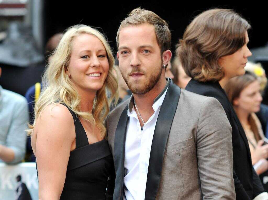 James Morrison and his wife, Gill Catchpole