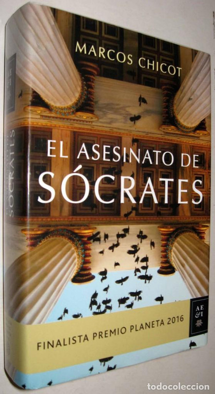 Portada - El asesinato de Socrates - Marcos Chicot