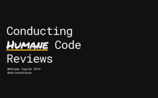 Conducting Humane Code Reviews