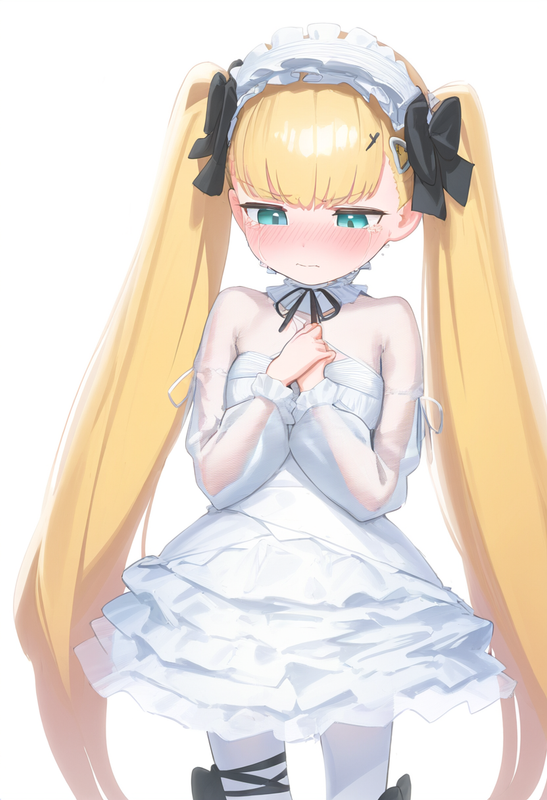 1girl, mikozin, NDGD, ohlia, {kobayashi ritz}, reoen, looking down, tsundere, aq s-4128295061