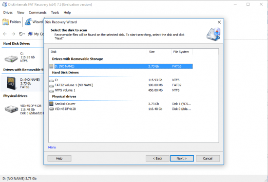 DiskInternals FAT Recovery 7.7.4