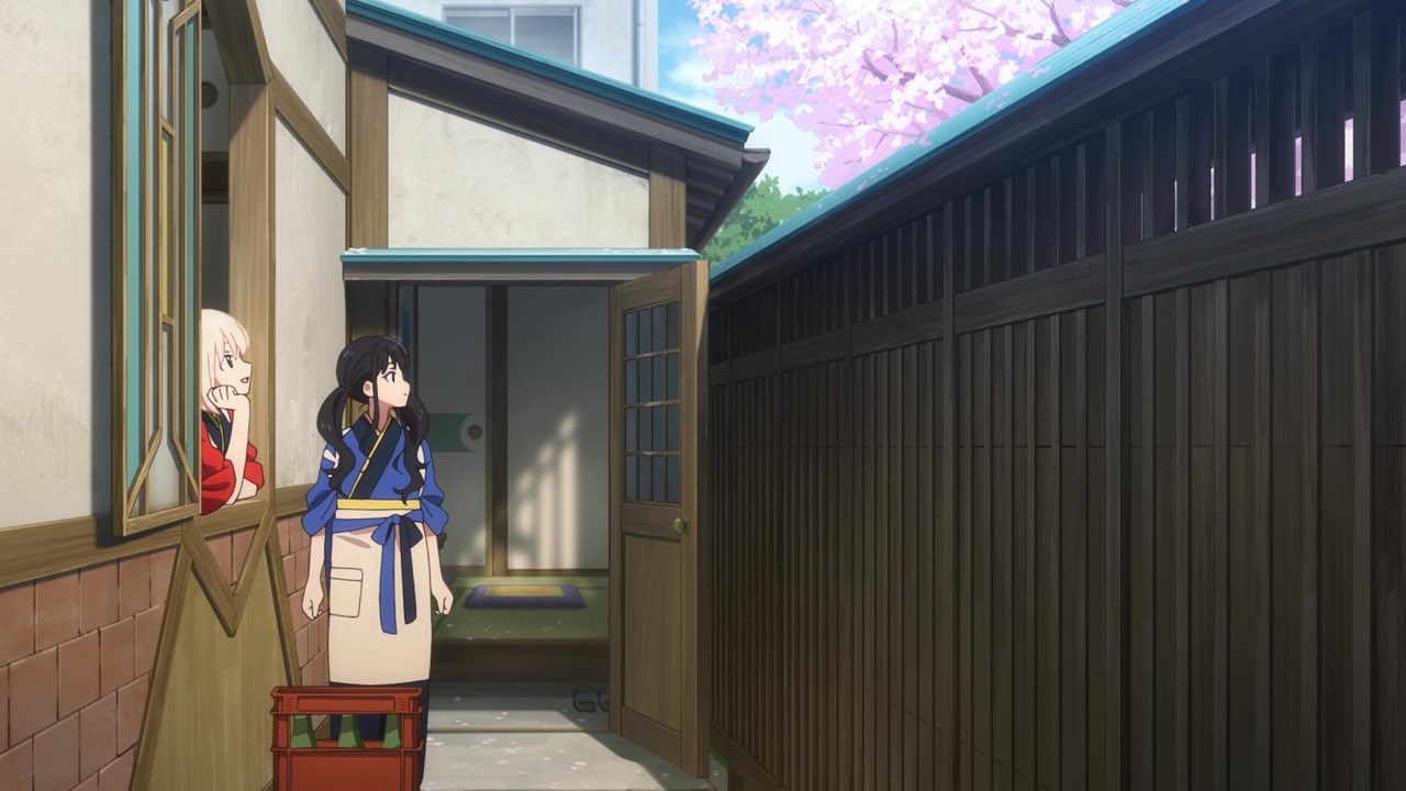 [SubsPlease] Lycoris Recoil - Friends are thieves of time. - 01 (720p) [C26E0FED].mkv.0001