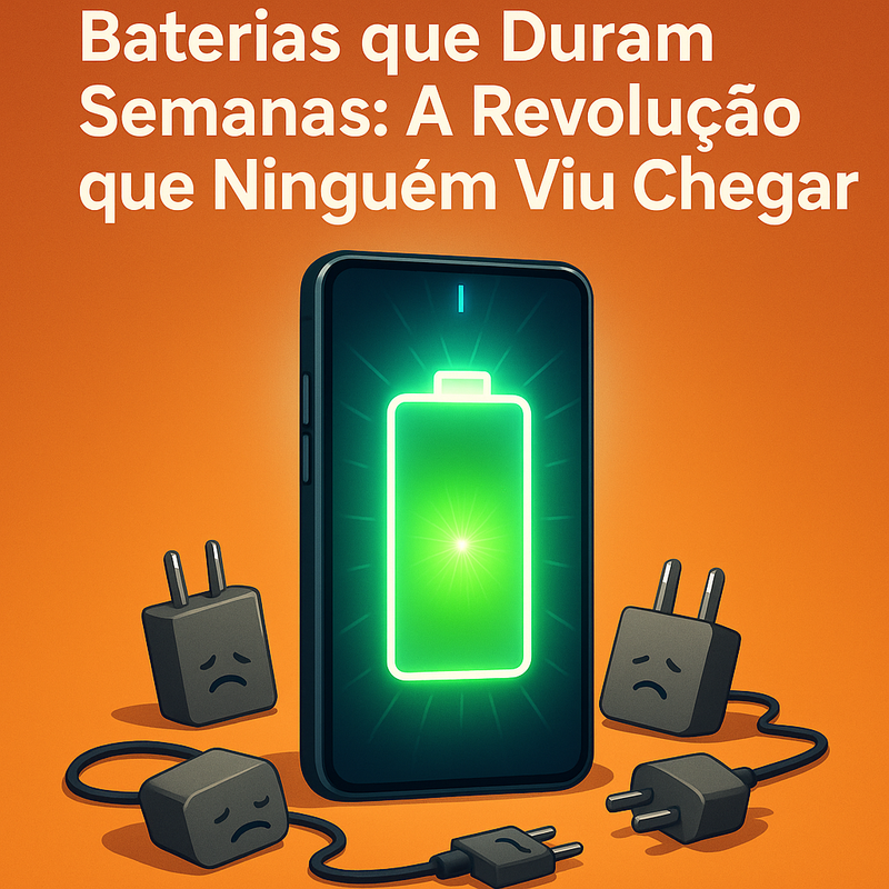 Baterias que Duram Semanas: A Revolução que Ninguém Viu Chegar