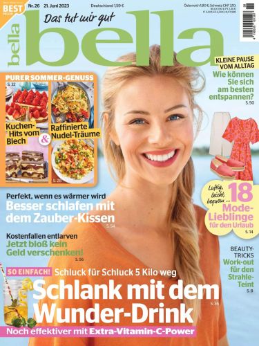 Cover: Bella Frauenmagazin No 26 vom 21  Juni 2023