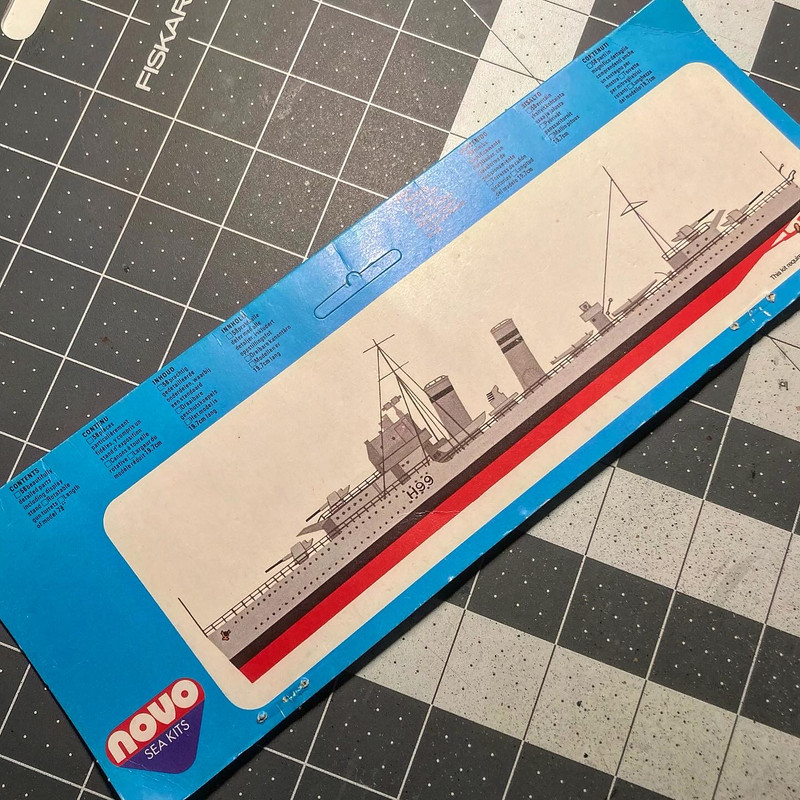 Novo 1/500 HMS Hero H99 Work in Progress Maritime