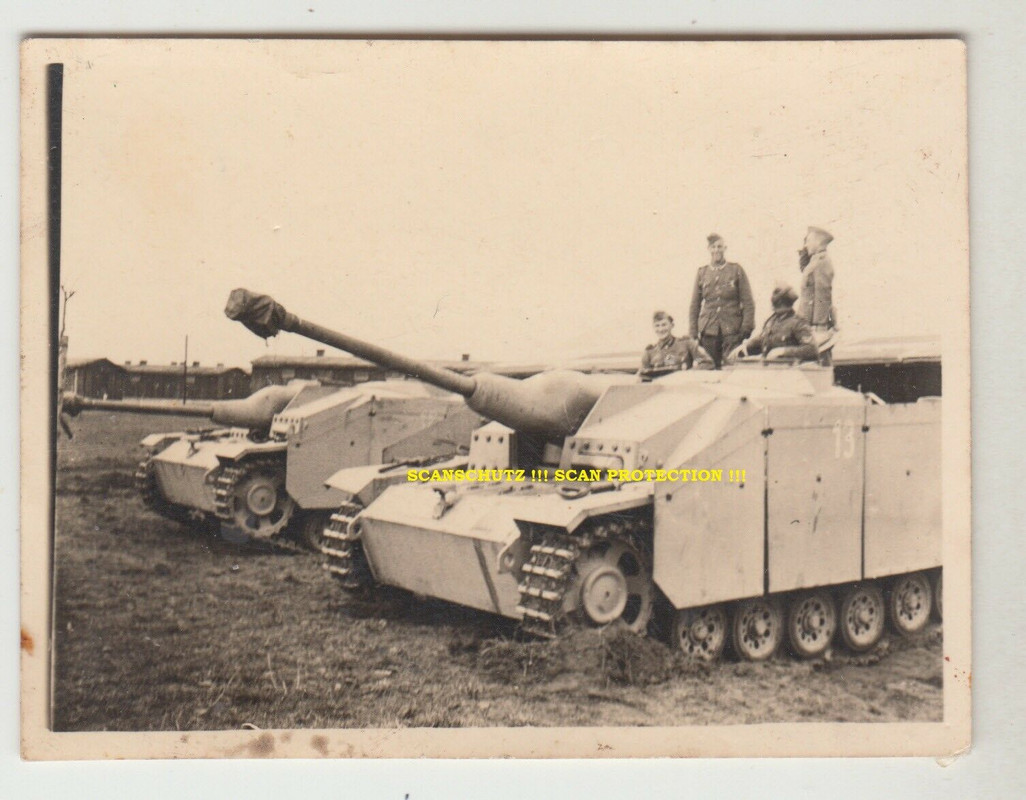 Sturmgeschütz III Nr.13 ! Saukopfblende !