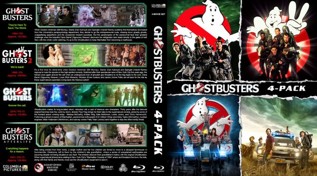 Pogromcy Duchów (1-4) / Ghostbusters (4-PACK) (1984-2021) MULTi.2160p.UHD.Blu-ray.HEVC.TrueHD.7.1 / POLSKI LEKTOR i NAPISY
