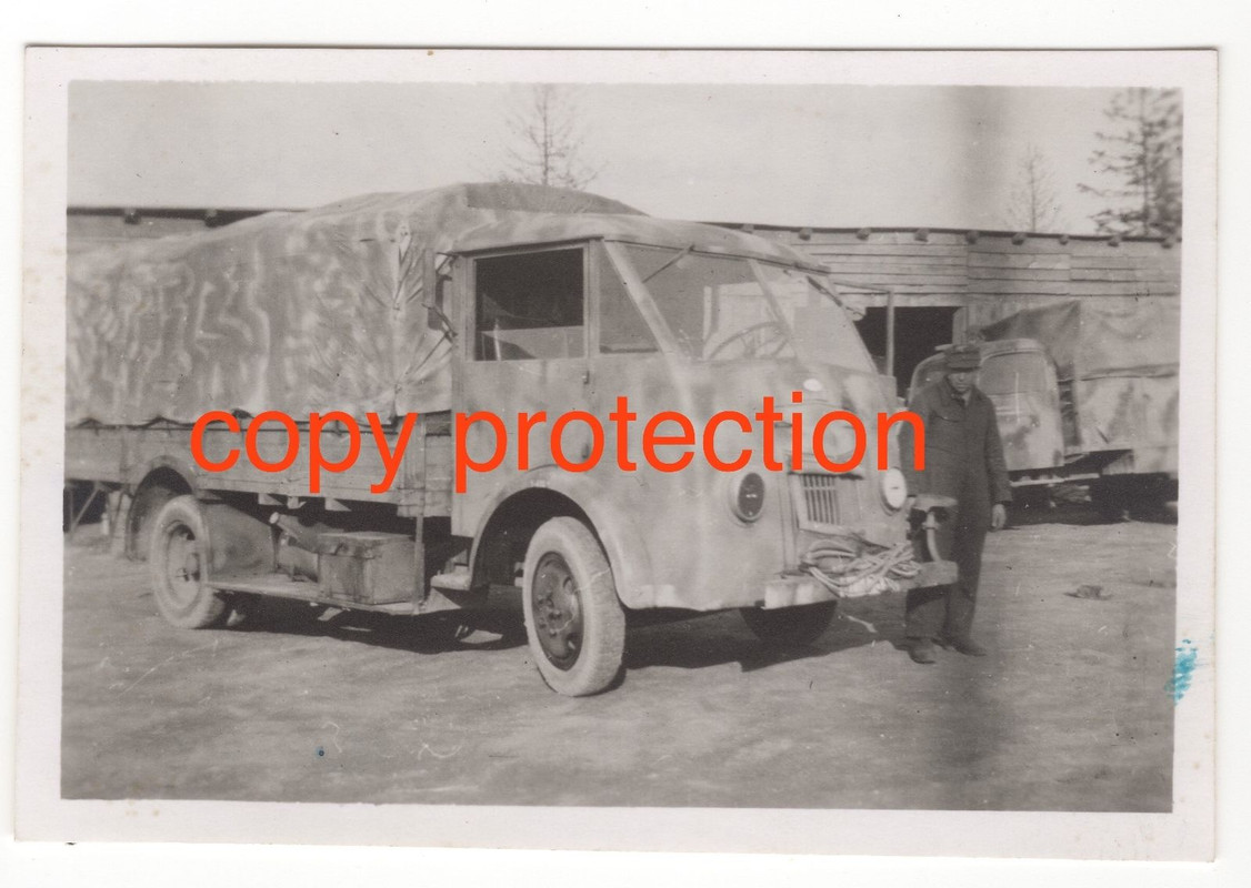 Beute LKW MATFORD V8-F11W TARNANSTRICH November 