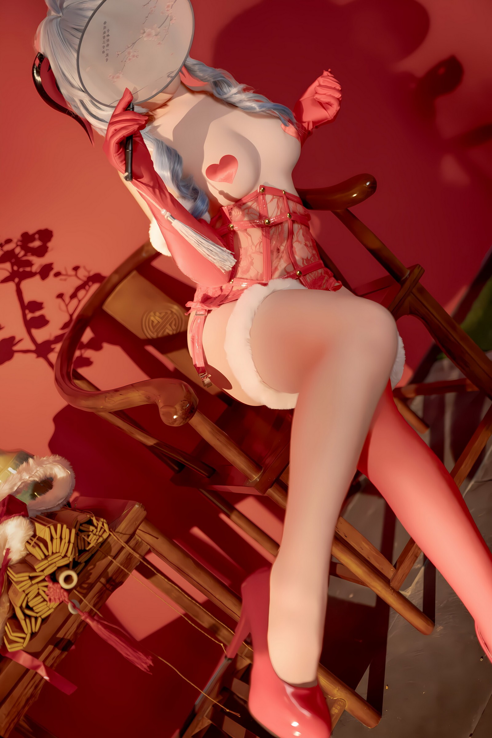 Bangni邦尼 – 甘雨新春 Cosplay 高清写真集（91P-8V-752.2MB）原神主题插图2