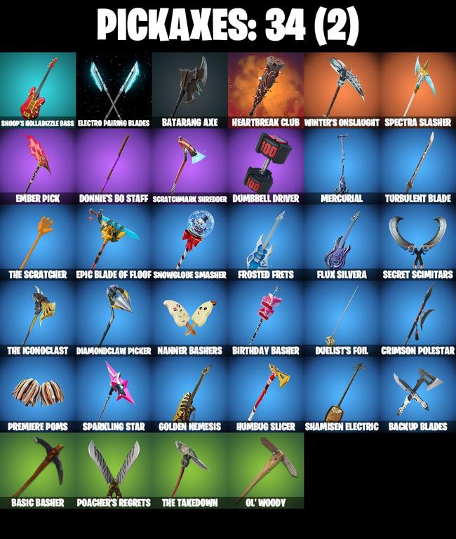 pickaxes comp
