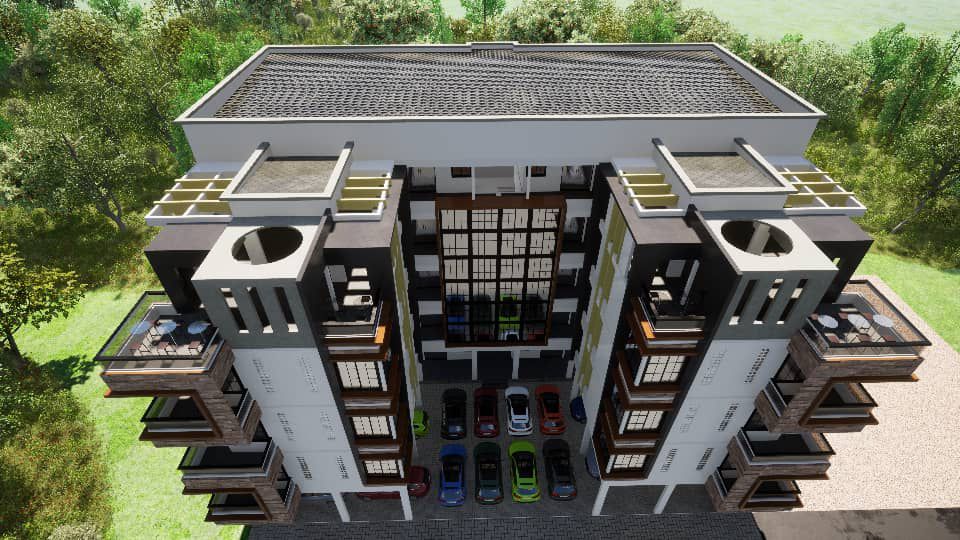 Immeuble résidentiel conçu par Maïsha Construction - vue générale