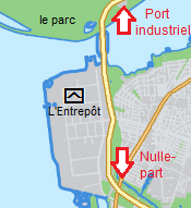 Carte indicative des lieux