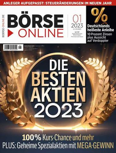 Cover: Börse Online Magazin No 01 vom 05  Januar 2023