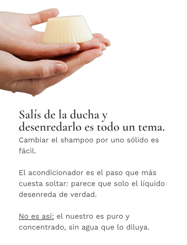 Acondicionador Sólido Fórmula Ámbar