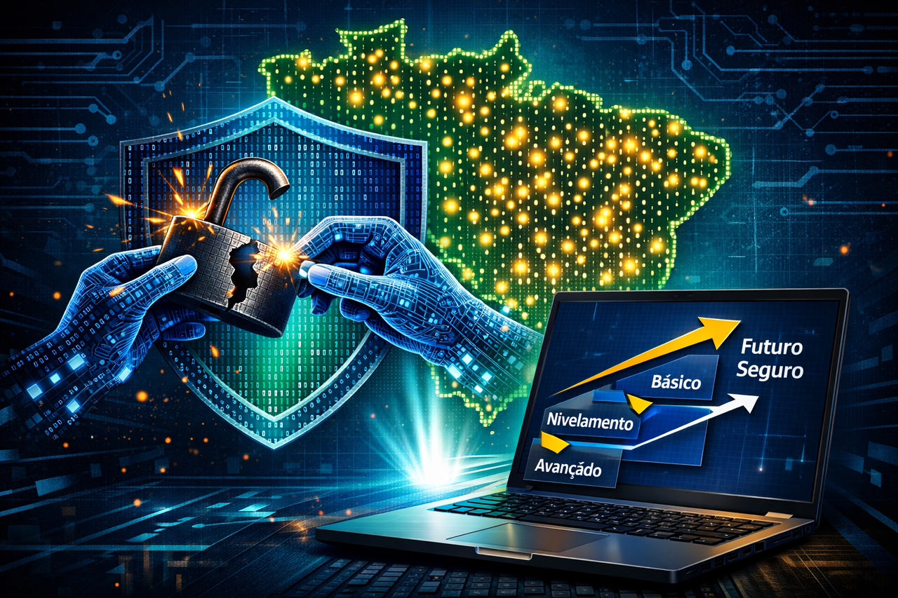 Hackers do Bem abre 25 mil vagas: a corrida brasileira contra o déficit global de cibersegurança