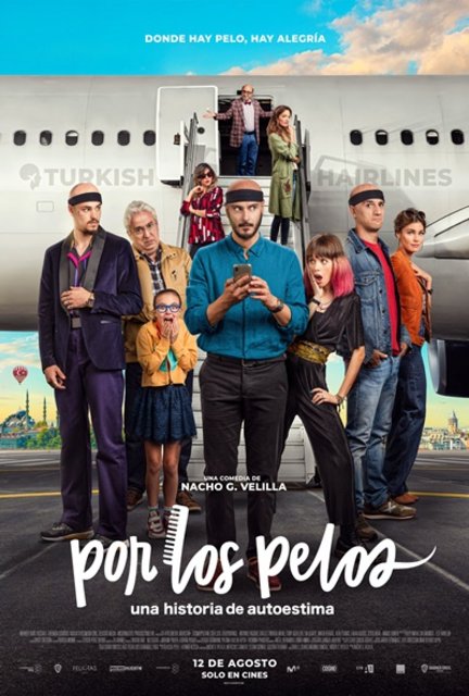 “POR LOS PELOS”, DE NACHO GARCÍA VELILLA, DESAPARECE DEL TOP TEN DE LA TAQUILLA EN SU SEGUNDO VIERNES EN CINES