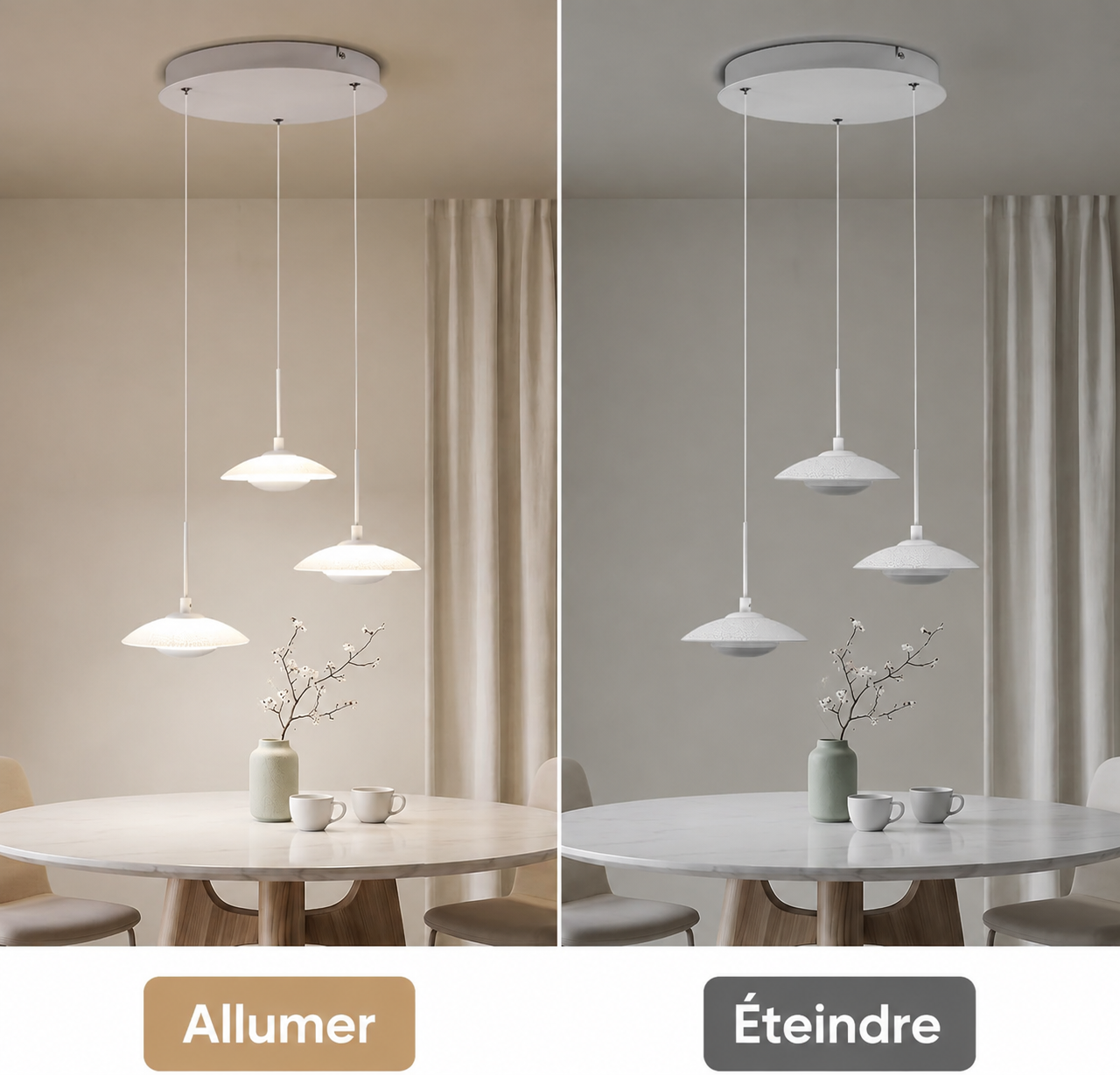 17 W – 1800 lm – Source LED intégrée
