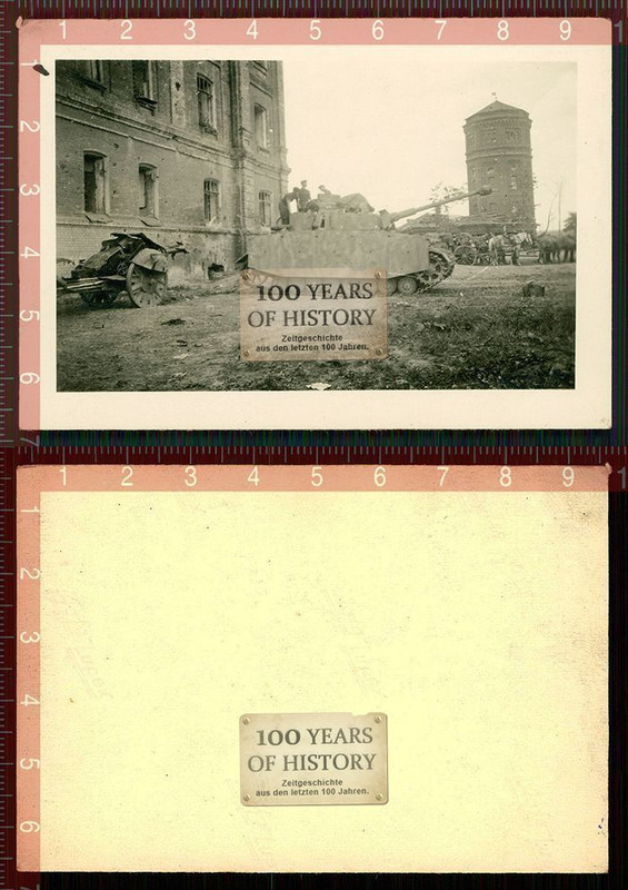 Orig. Foto German Panzer Tank mit Seitenschürze